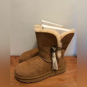 UGG Chestnut Suede Boots